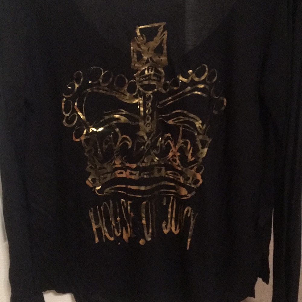 House of Juicy black shirt